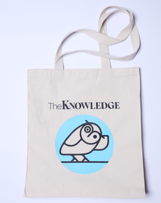 The Knowledge tote bag